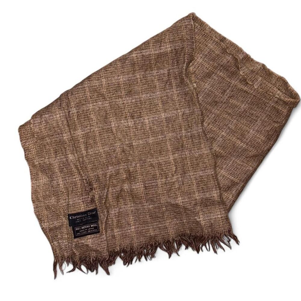 Christian Dior | Knit Wool Scarf